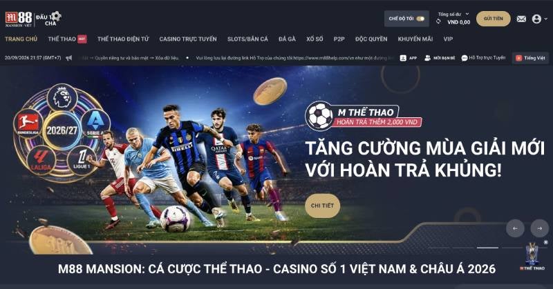 M88 thể thao & casino M88 thể thao & casino