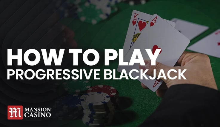 MansionCasino UK How to play progressive blackjack